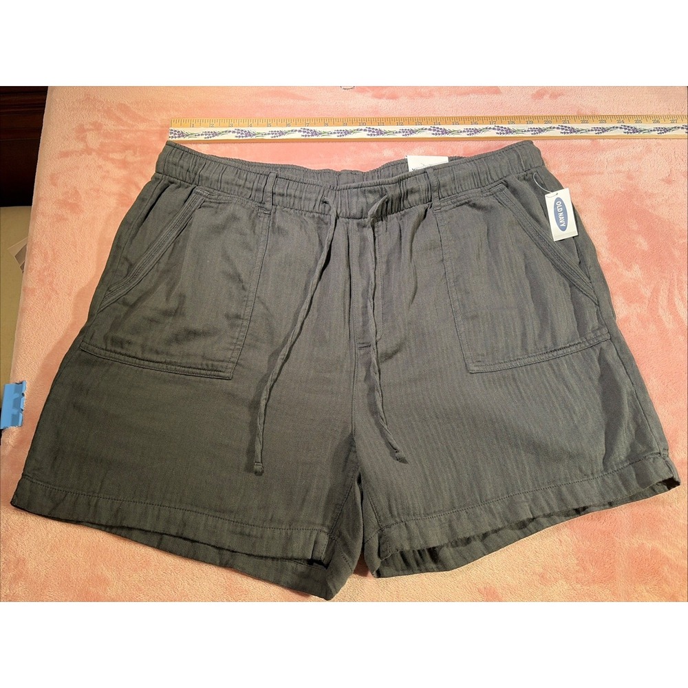 Women's Old Navy Pull On Dark Gray Shorts Size XL NWT